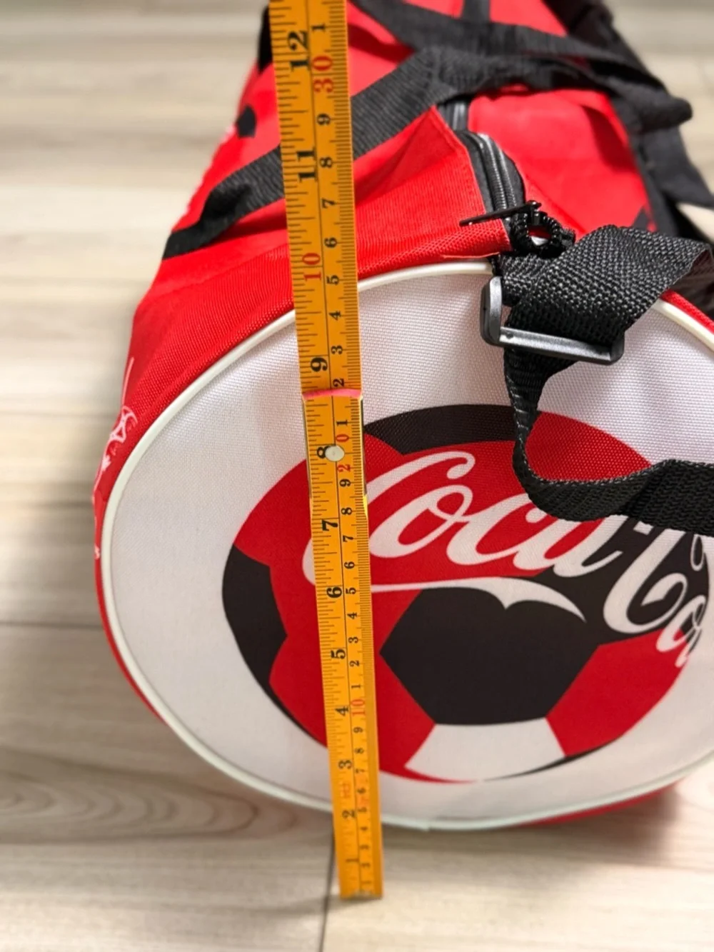Coca-Cola FIFA World Cup 2018 Red Soccer Duffel Bag NEW